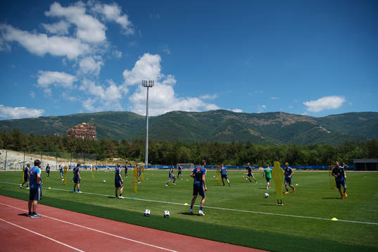 Bläddra bland fler bilder av Football, World Cup 2018, day -1, Sweden, practice