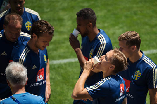 Ludwig Augustinsson of the Swedish national football team
