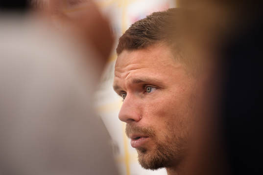 Marcus Berg of the Swedish national football team