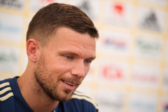 Marcus Berg of the Swedish national football team