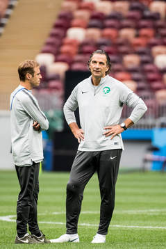 Juan Antonio Pizzi, Head coach of Saudi Arabia