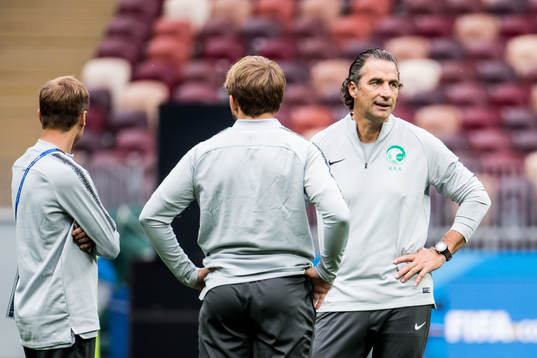 Juan Antonio Pizzi, Head coach of Saudi Arabia