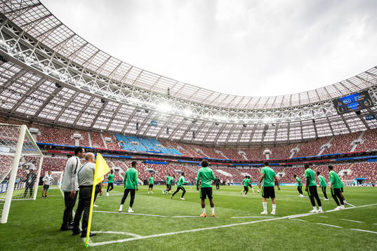 The players of Saudi Arabia