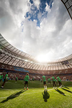 The players of Saudi Arabia