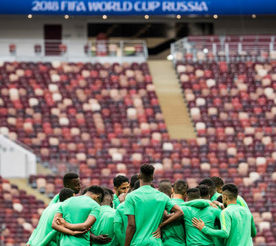 The players of Saudi Arabia