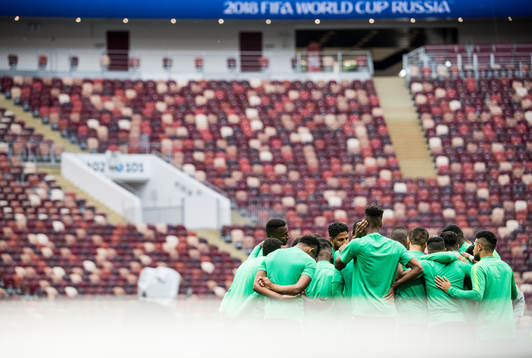 The players of Saudi Arabia