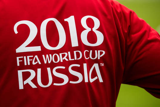 2018 FIFA World Cup Russia is seen
