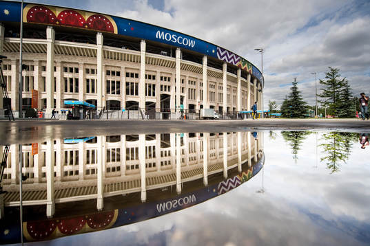 General view of Luzhniki Stadium prior the FIFA World Cup