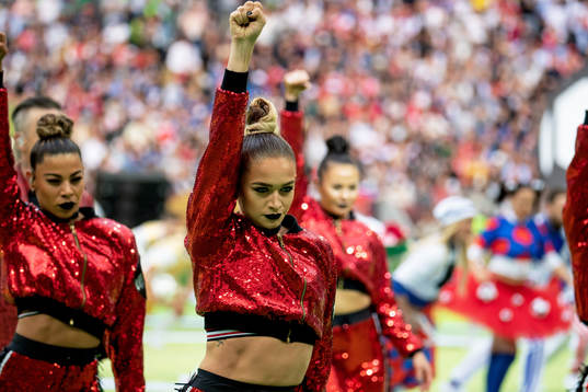 during the FIFA World Cup group stage match between Russia