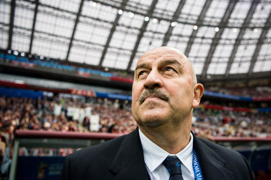 Stanislav Chercheso, Head coach of Russia prior the FIFA