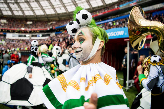 Opening ceremony prior the FIFA World Cup group stage match