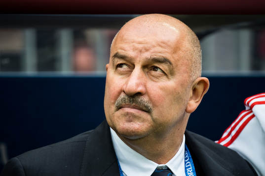 Stanislav Chercheso, Head coach of Russia prior the FIFA