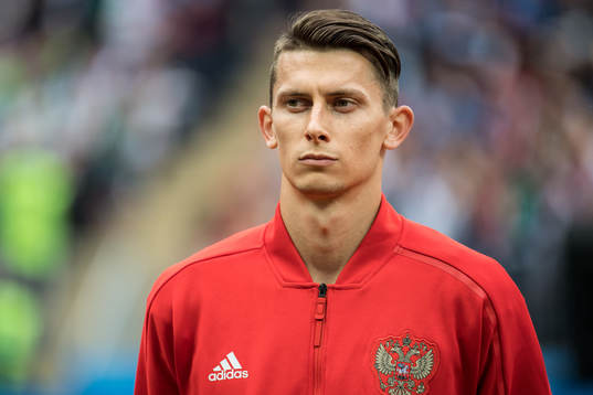 Ilya Kutepov of Russia prior the FIFA World Cup group stage