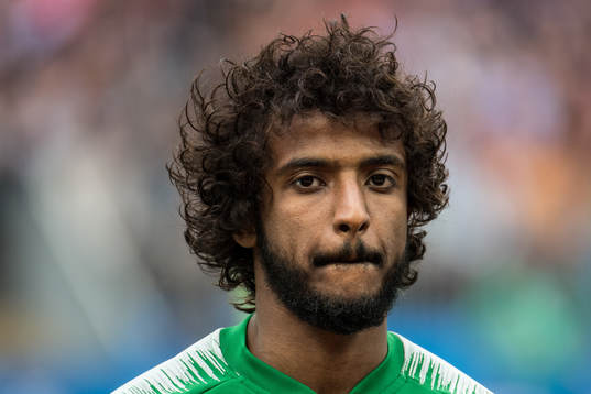 Yasir Alshahrani of Russia prior the FIFA World Cup group
