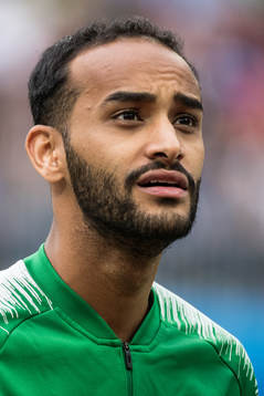 Abdullah Otayf of Saudi Arabia prior the FIFA World Cup