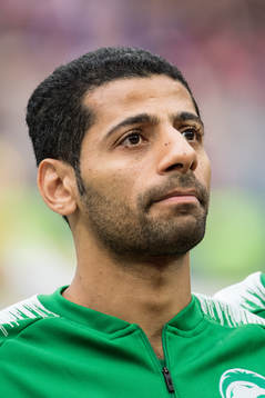 Taiseer Aljassam of Saudi Arabia prior the FIFA World Cup
