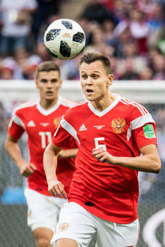 Denis Cheryshev of Russia