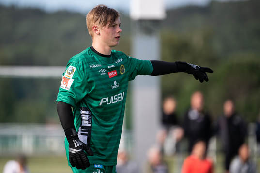 Elfsborgs målvakt Max Helge