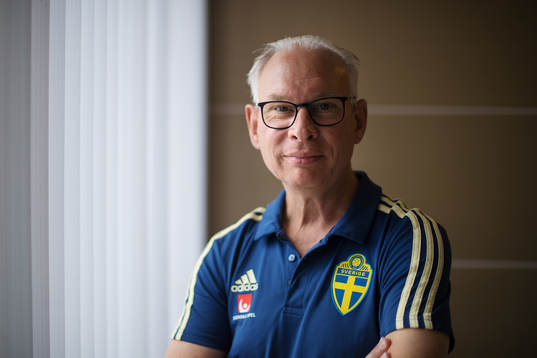 Göran Havik, Project Manager International Events, poses