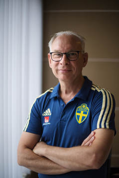 Göran Havik, Project Manager International Events, poses