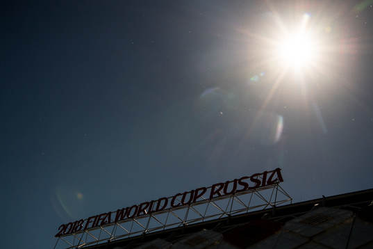 General view of Spartak Stadium prior a practice session