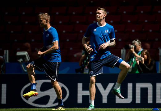 Birkir Már Saevarsson of Iceland