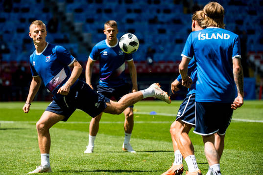 Albert Gudmundsson of Iceland