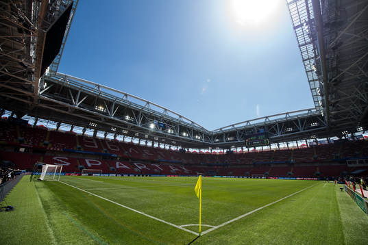 General view of Spartak Stadium prior a practice session