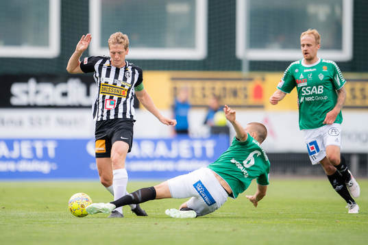 Landskronas Philip Andersson och Brages Benjamin Hjertstrand