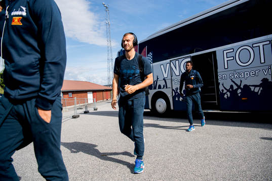 Zlatko Tripic of Viking arrives