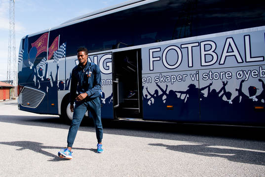 Aniekpeno Udo of Viking arrives