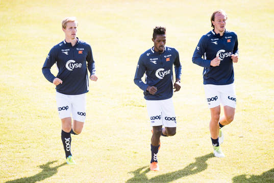 Viljar Vevatne, Usman Sale and Rolf Daniel Vikstøl of