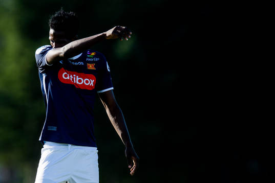 Usman Sale of Viking looks dejected