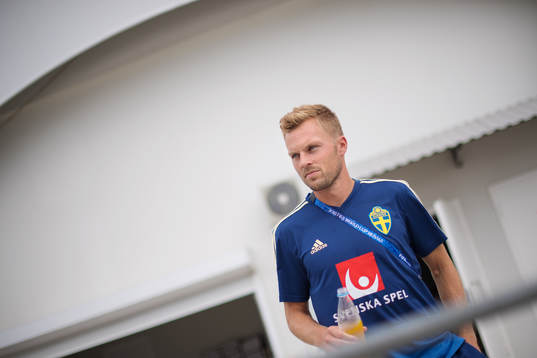 Sebastian Larsson of the Swedish national football team