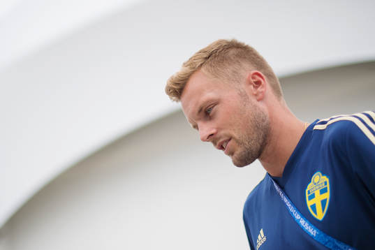 Sebastian Larsson of the Swedish national football team