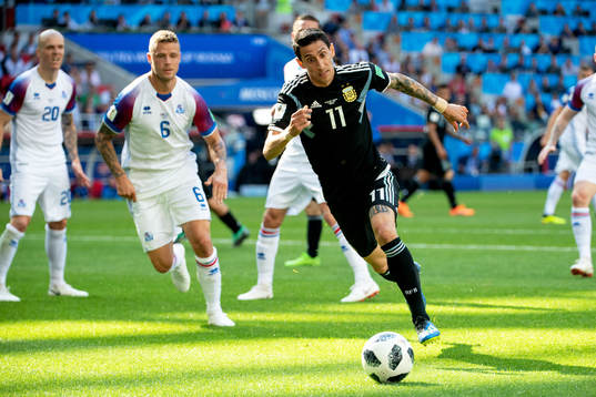 Angel Di Maria of Argentina