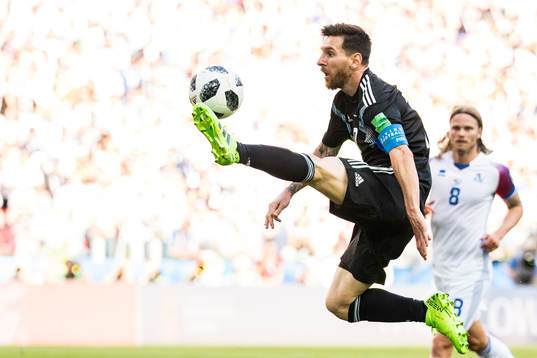 Lionel Messi of Argentina