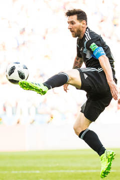 Lionel Messi of Argentina