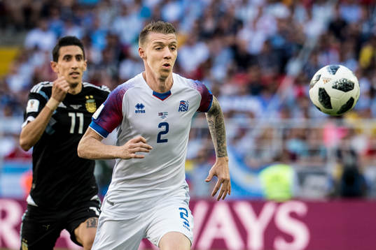 Birkir Saevarsson of Iceland