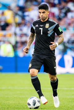 Ever Banega of Argentina