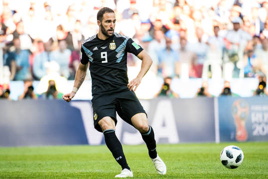 Gonzalo Higuain of Argentina