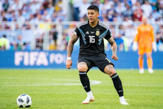Marcos Rojo of Argentina