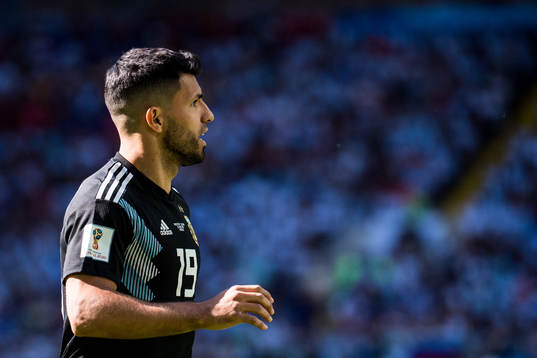 Sergio Aguero of Argentina