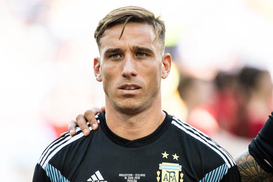 Lucas Biglia of Argentina prior the FIFA World Cup group