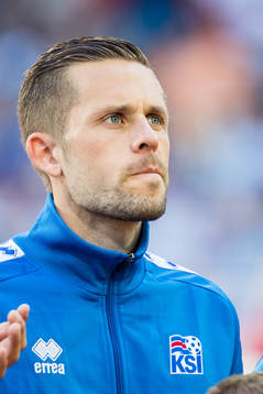 Gylfi Sigurdsson of Iceland prior the FIFA World Cup group