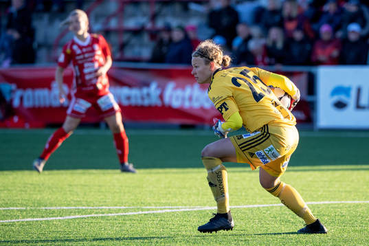 Piteås målvakt Cajsa Andersson