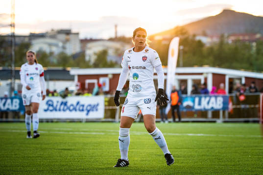 Rosengårds Hanna Folkesson framför Luossavaara i