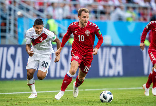 [DK=20180616: Edison Flores, Peru og Christian Eriksen,