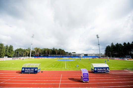 General interior view of Sandnes Idrettspark