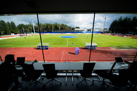 General interior view of Sandnes Idrettspark